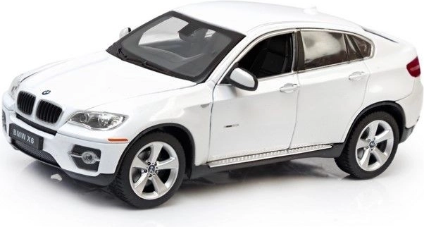 Rastar BMW X6 modelo de coche 1:24 blanco - 1 unidad