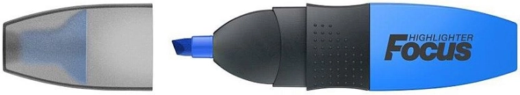Rotulador resaltador ICO Focus azul