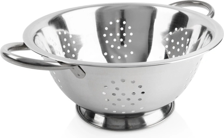 Colador de cocina Vilde de acero inoxidable 24 cm