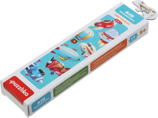 Puzzle infantil Puzzlika - Transporte aéreo