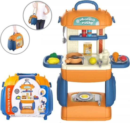 Cocinita infantil en maletín - 1 pieza