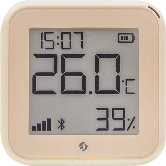 Sensor Shelly de temperatura y humedad gen3, wi‑fi (mokka)