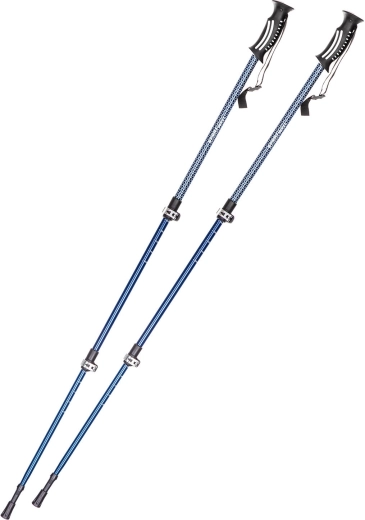 Bastones de trekking Sportwell Quick Lock – bastones ajustables para senderismo