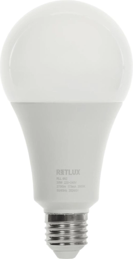 Bombilla LED Retlux classic E27 20 W, luz blanca cálida