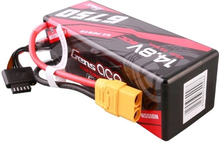 Batería LiPo Gens Ace G-Tech 6750 mAh 14,8 V 60C 4S con conector XT90