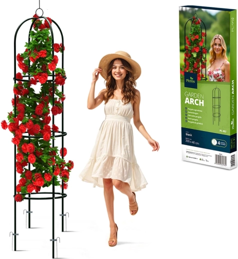 Pérgola obelisco de jardín 200 cm PLONOS