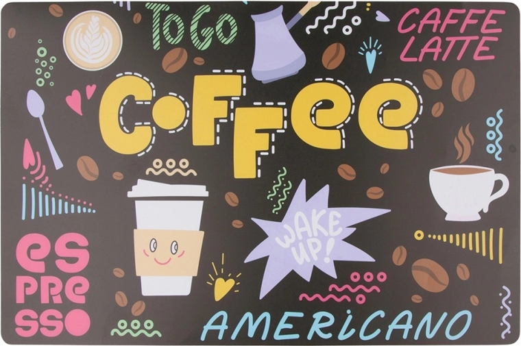 Mantel individual Morning Coffee 28 × 43 cm