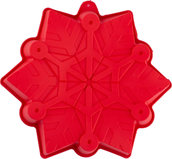 AltomDesign molde de silicona para hornear con forma de copo de nieve 28 × 24,5 cm