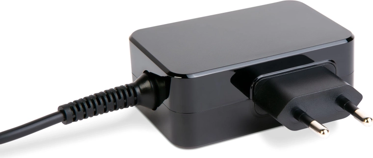 Adaptador de red USB-C de 65 W con cable de 1,8 m, negro