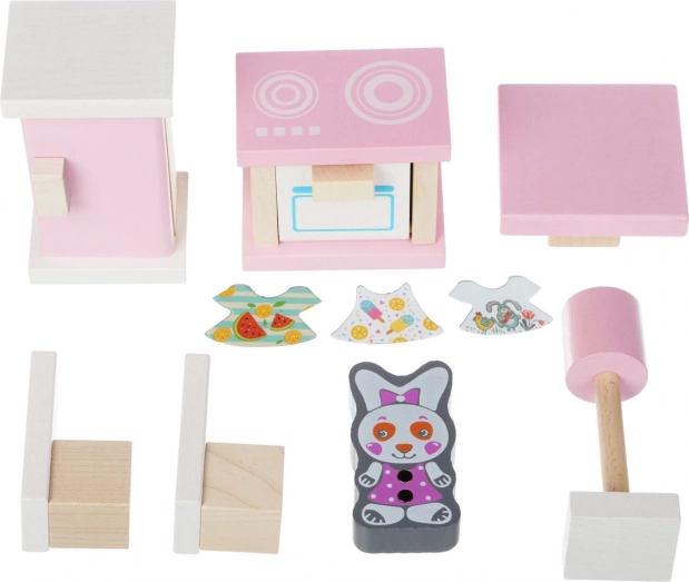 Muebles de madera para muñecas Cocina de Cubika