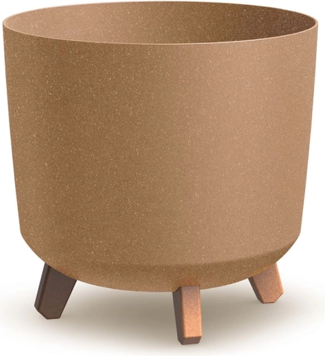 Maceta Gracia Tubus Eco Wood naturo, diámetro 29,8 cm
