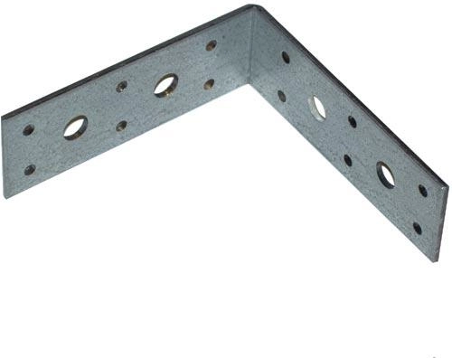 Escuadra de acero 110 × 110 × 40 mm galvanizada en caliente