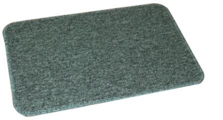 Alfombra de baño 50 × 80 cm multicolor de polipropileno