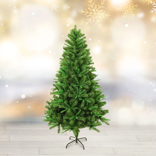 Árbol de Navidad artificial bicolor de 180 cm