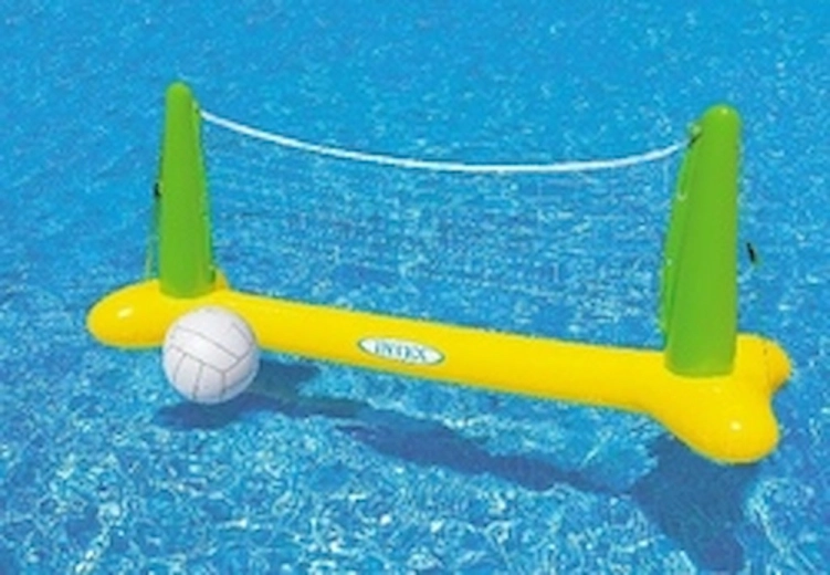 Red de voleibol inflable Intex para agua con balón
