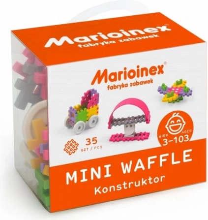 Set de construcción Mini Waffle 35 piezas para niñas