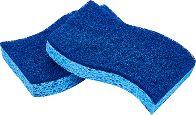 Esponja para lavar platos azul (2 uds.)