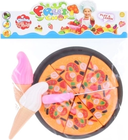 Set para cortar pizza y helados