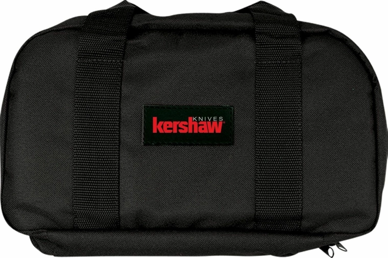 Bolsa Kershaw de nylon con cremallera para 18 navajas plegables