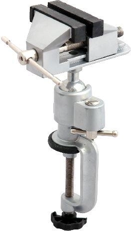 Tornillo de banco de modelismo giratorio 360° de sobremesa