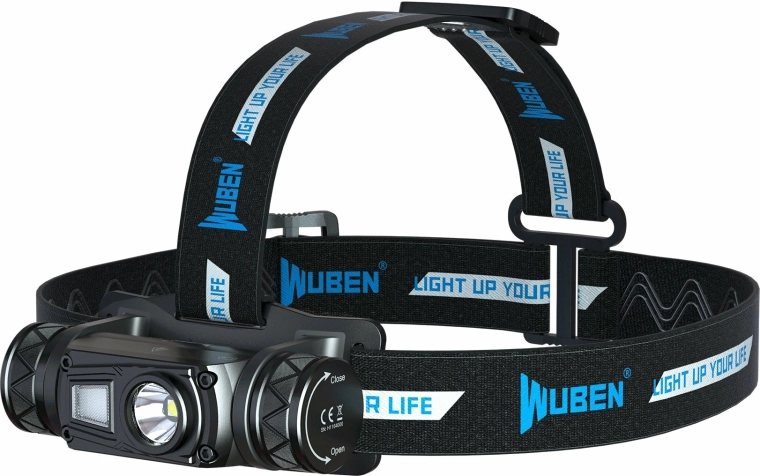 Linterna frontal Wuben H1 1200 lm con carga USB