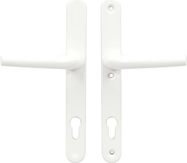 Herraje para puertas de plástico manilla/manilla 92 mm blanco RICHTER