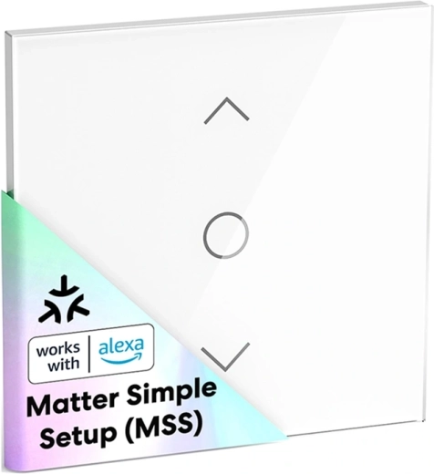 Meross interruptor inteligente Wi‑Fi para persianas y estores con Matter (4 uds.)
