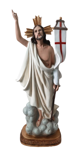 Figura de Jesucristo Resucitado 40,5 cm - 1 pieza