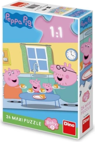 Puzzle Peppa Pig almuerzo 24 piezas maxi