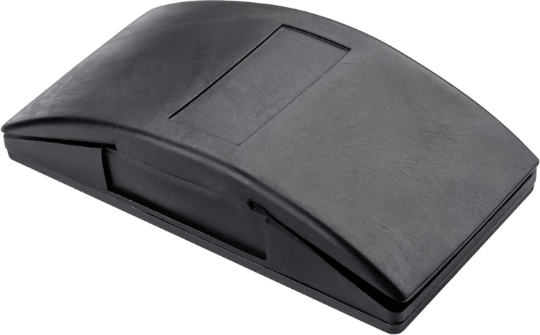 Soporte de goma para papel de lija 125 × 65 mm