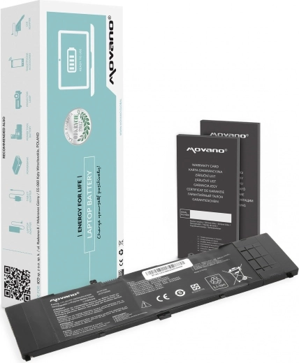 Batería Movano B31N1535 para Asus Zenbook UX310UA y UX410UA 3900 mAh 44 Wh