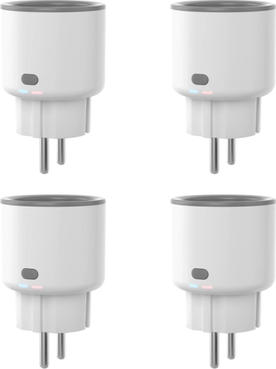 Enchufe inteligente Wi‑Fi SONOFF S60TPF, set de 4 uds.
