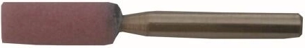 Muela abrasiva cilíndrica con vástago 10 × 25 mm, grano 60