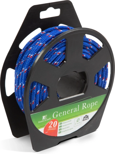 Cuerda trenzada universal de 4 mm, 20 m
