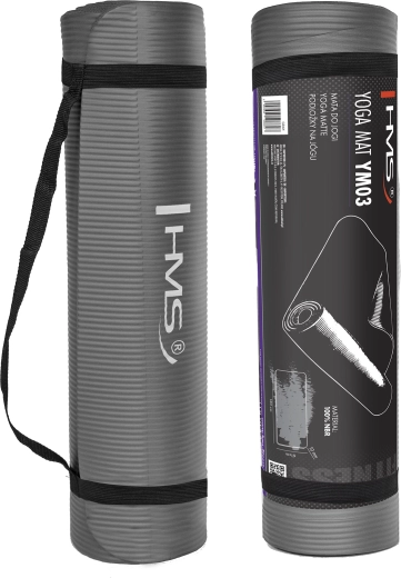 Esterilla de yoga HMS YM03 gris