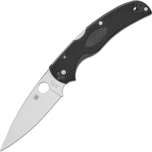Navaja de bolsillo SPYDERCO Native Chief Lightweight, negra, satinado