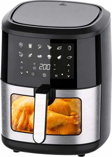 Freidora de aire (air fryer) 6 l, 1500 W, 12 programas