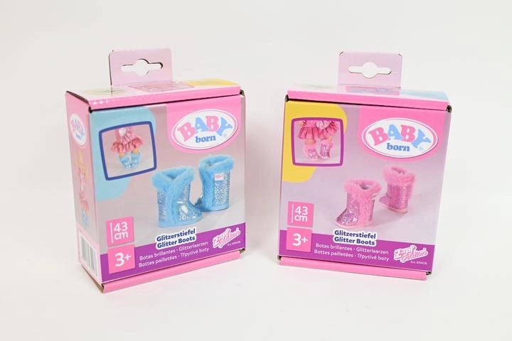 Baby Born botas brillantes para muñeca (1 par)