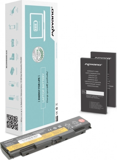 Batería Movano para Lenovo ThinkPad W540/L540/T440p 4400 mAh (48 Wh)