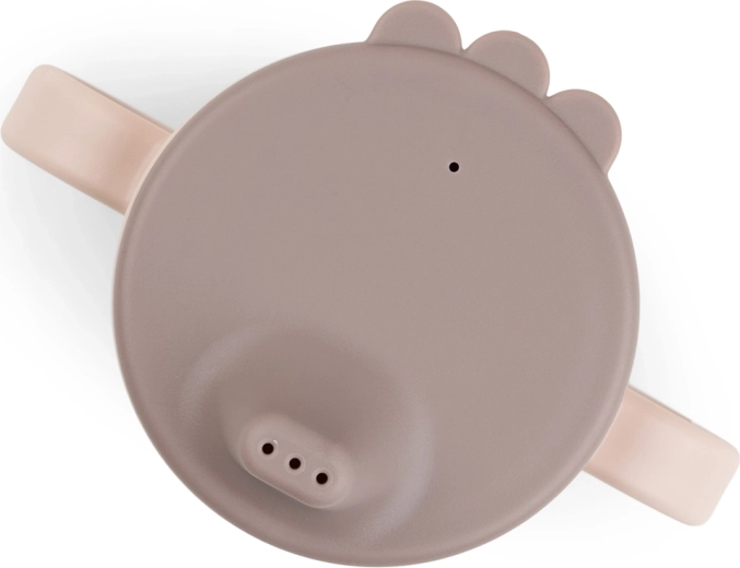 Done by Deer Taza con boquilla Foodie Happy dots rosa