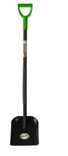 Pala para materiales a granel con mango de acero de 120 cm