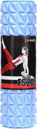 Rodillo de masaje de espuma HMS FS205 45 cm azul
