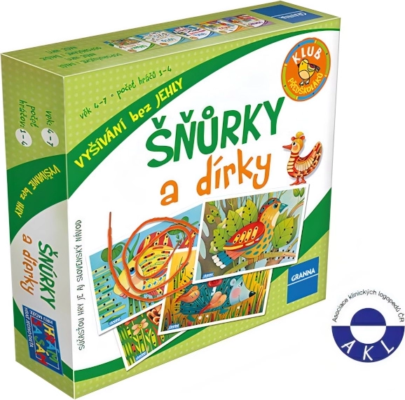 Granna Šňůrky a dírky juego creativo