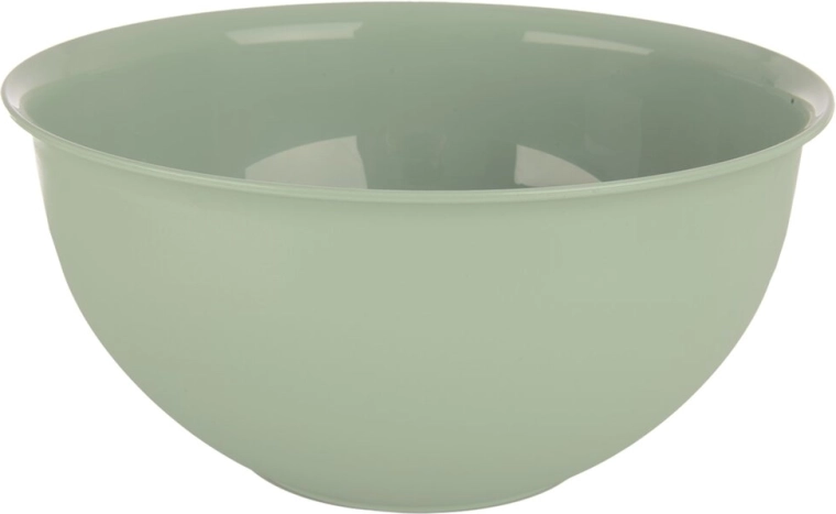 Bol de cocina de plástico Sandy verde 23,5 cm