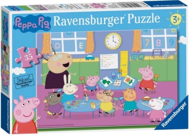 Puzzle Ravensburger Peppa Pig – toda la clase, 35 piezas