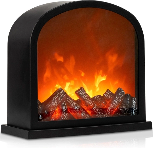 Chimenea eléctrica decorativa LED Vilde 30 × 13 × 27,5 cm