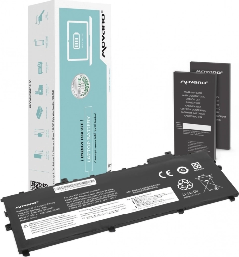 Batería Movano para Lenovo ThinkPad X1 Carbon de 5.ª y 6.ª generación