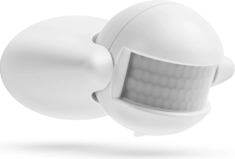 Sensor de movimiento de 180° para iluminación, IP44