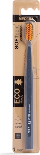 Softdent cepillo de dientes ecológico medium