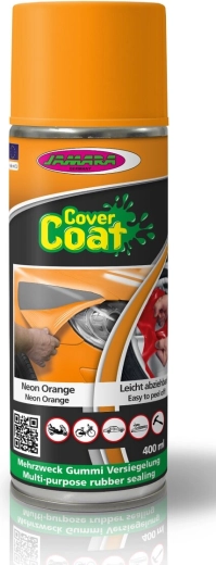 Cover Coat spray neon naranja con goma líquida 400 ml